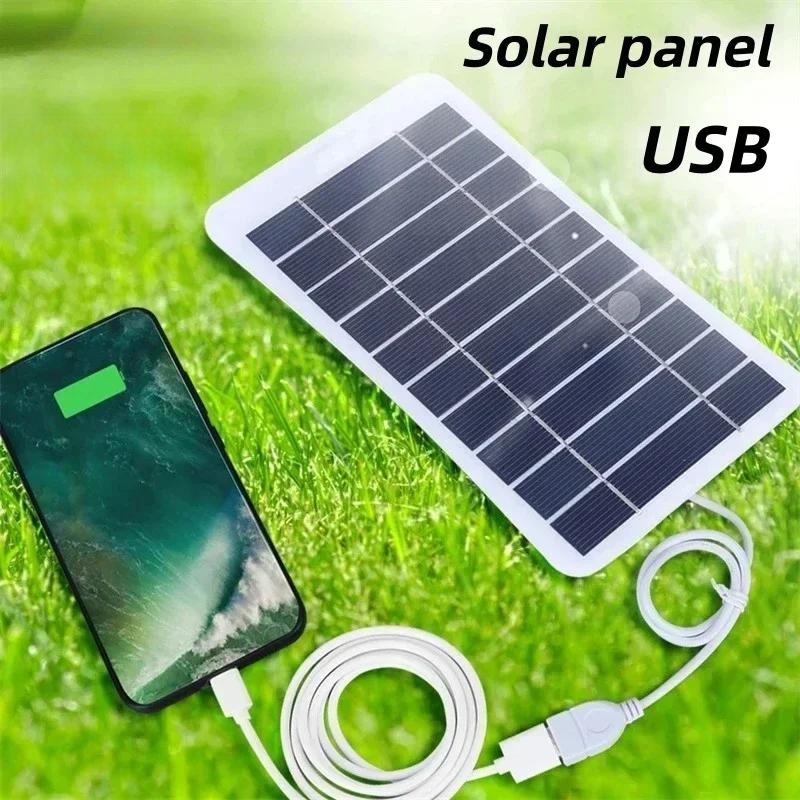 Solar Charger Portable W/USB-C Fast Charging for IPhone Samsung Power Banks Camping Hiking Emergency Power Supply EESBAO