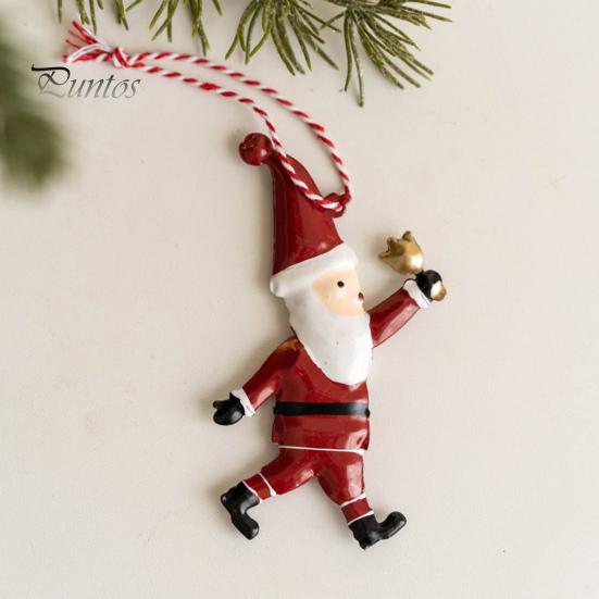 Pendentif de noël exquis en forme d'ange, soldat du père noël, pendentif d'arbre de noël pour décoration festive