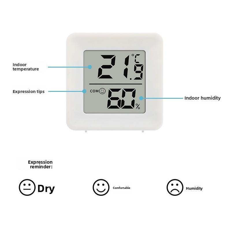 Digital Thermometer Indoor Humidity Meter With High Accuracy For Home Use Tool