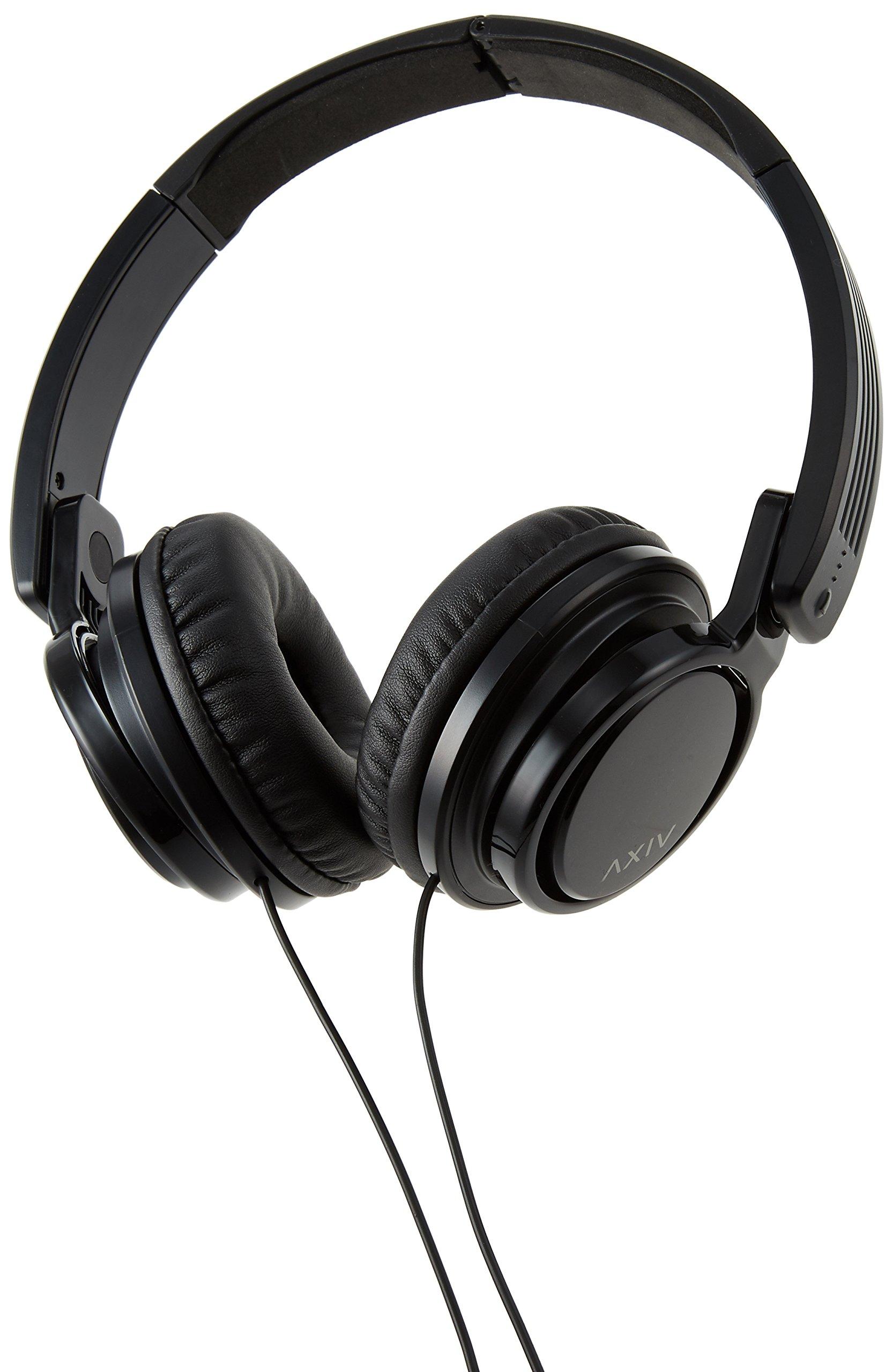

JVC HA-S200-B Closed-Back Headphones, Foldable, DJ Use Model, Black