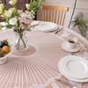 Retro Rustic Lace Tablecloth White Flower Embroidered Home Dust-proof Cover Table Cloth Party Valentine's Day