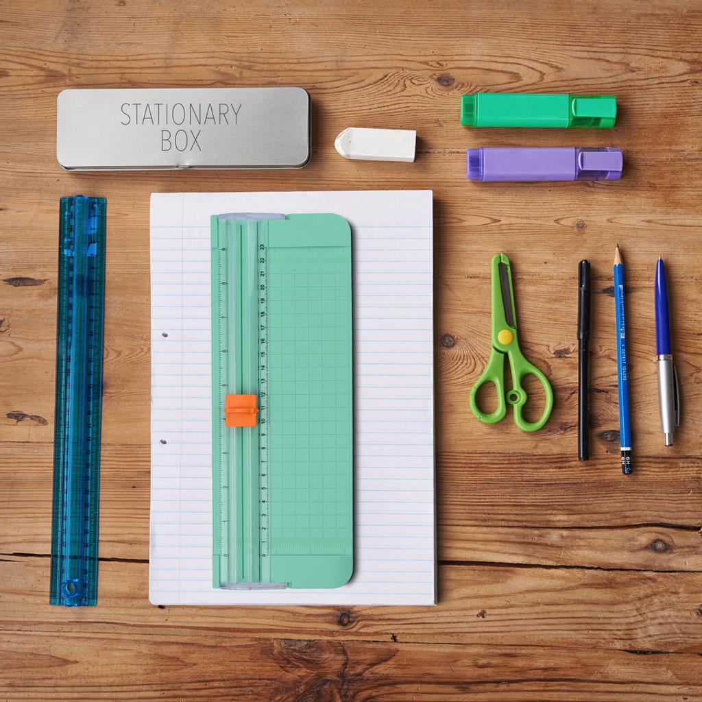 JIELISI A5 Mini přenosná řezačka papíru Řezačka papíru Řezací stroj 9 palcová délka řezu pro řemesla