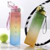 Cycling Gradients Water Bottles Large Capacity Fashion Sports Water Bottles for Gym and Outdoor Activity