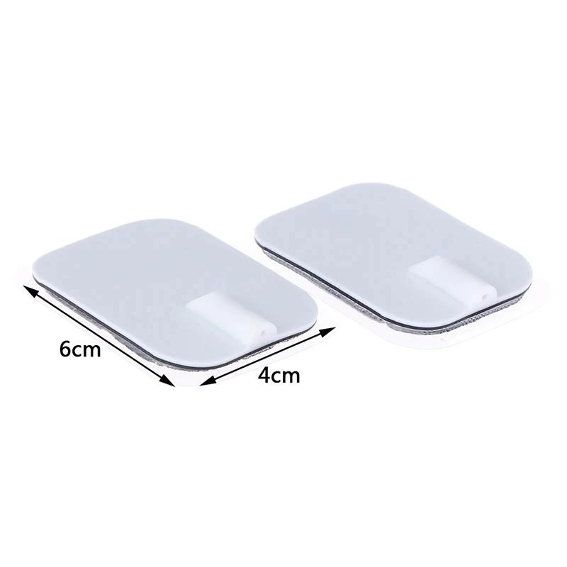 

20PCS/2pcs 7*11cm EMS/TENS Reusable Replacement Rectangular Rubber Pads - Carbon Flex Electrodes Pad (large) for Microcurrent 2pcs 1pair