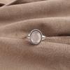 Natural Rose Quartz Gemstone 925 Sterling Silver Handcrafted Women Jewelry Ring Gift For Girls RR-84-26