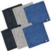 Bloom Imabari Towel Certified Set of with Towel Handkerchiefs X 20 Made In Handkerchiefs, 6, (20 Cm, Small, Compact, Simple, 100% Cotton, Japan)