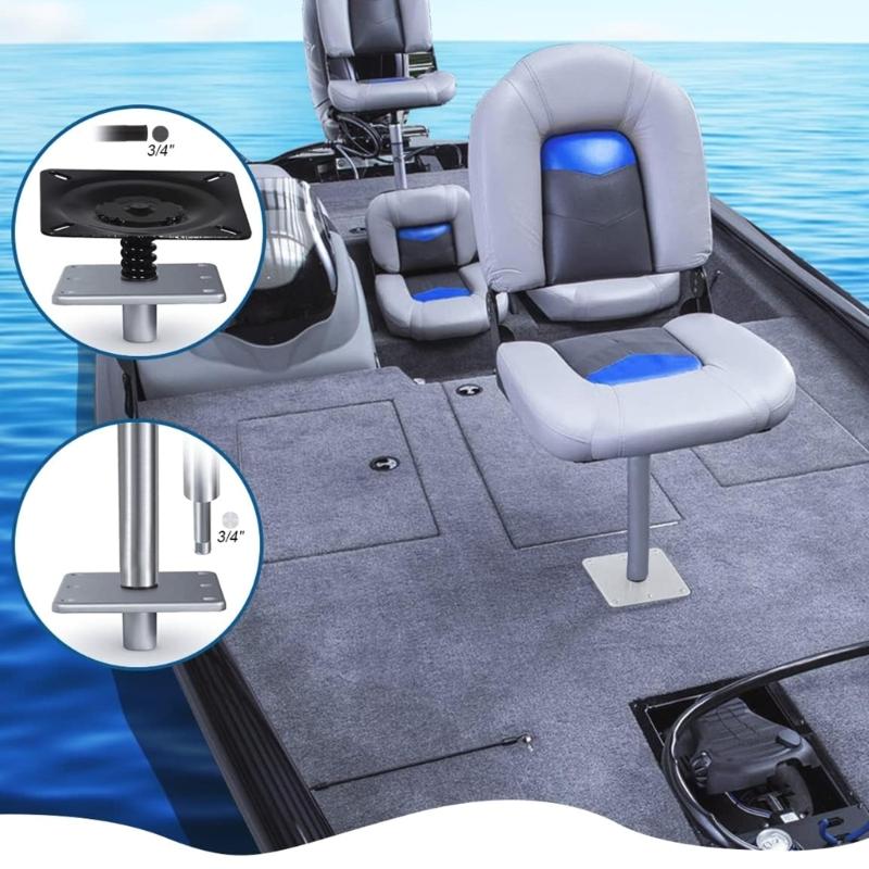 Lightweight Aluminum Boat Base Enhances Comfort & Functionality for Boat Chairs
