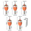 Woodworking Wood Drilling Countersink Drill Bit Hole Puncher   Depth Forstner Bit with Optional Edges Banding Punching Pliers