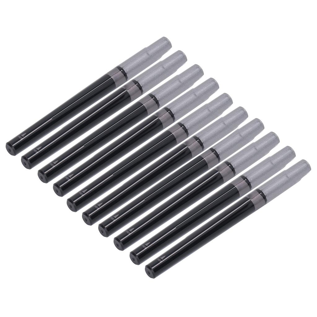 10PCS Metallic Marker Pens Grey Profession Metallic Pens Quick Dry Fluent Writing Graffiti Marker Pens for Wood Painted