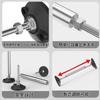 Active Island Furniture Tension Rods, Strong, Earthquake-Resistant, Adjustable, 2-Piece Set, A917 (Small, 24-37cm)
