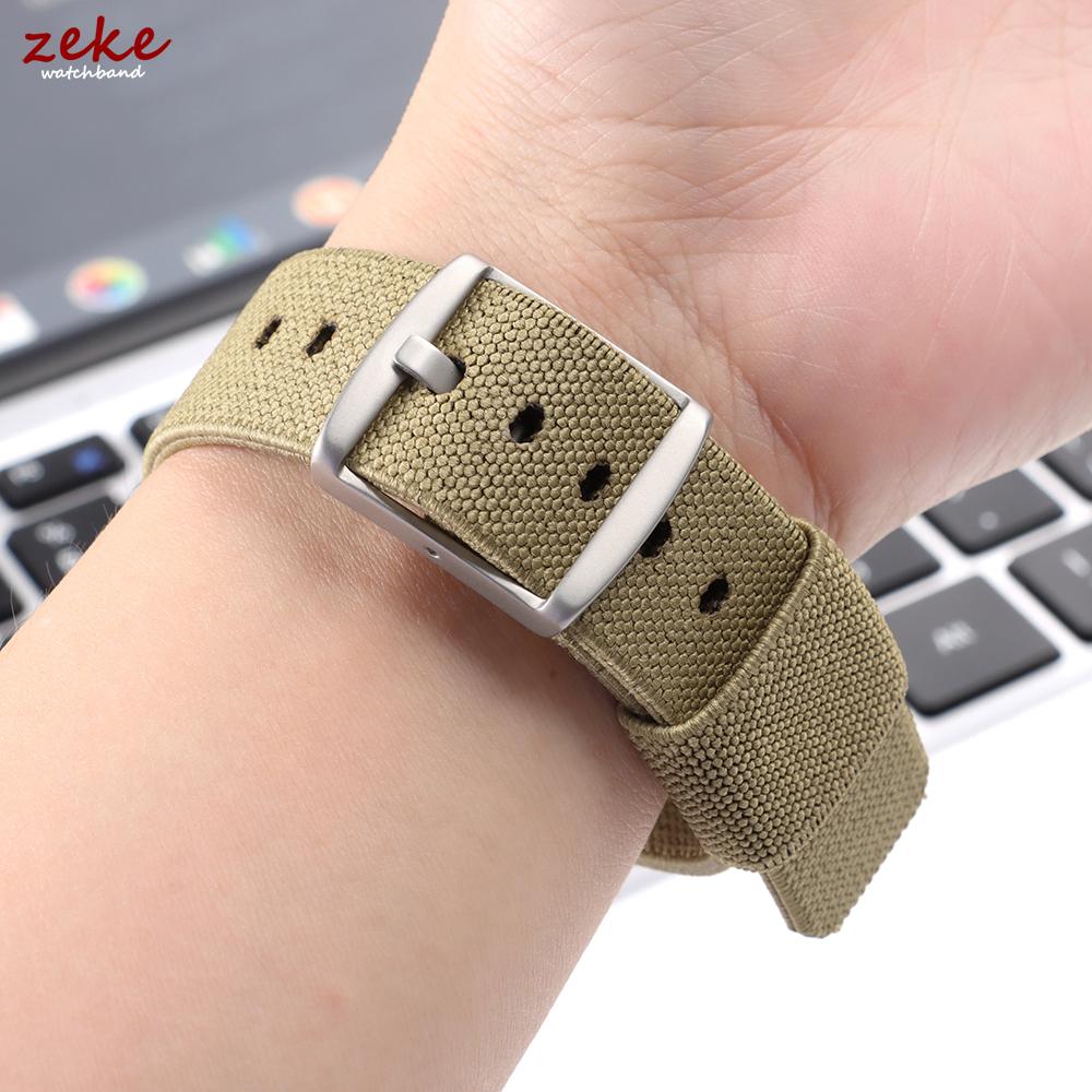 Quick Release Nylon Watch Strap 20mm Watchband for Omage Watch Canvas Sports Band for Men Women Wristband Woven Fabric Bracelet