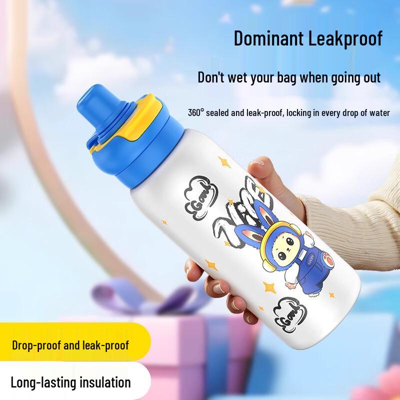 LINGCHEN Student Insulated Water Bottle