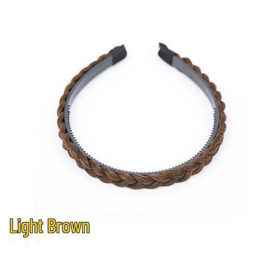 Korean Braided Non-Slip Toothed Hairband for Bangs