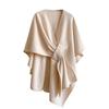 Faux Wool Shawl Wrap Unisex Cold Weather Essential Soft Warm Scarf Easy To Clean
