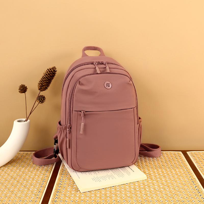 

Multifunctional Backpack Travel Bag Women s Chest Bag Solid Color Crossbody Bag світло-фіолетового кольору