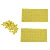100Set Plastic Ear Tag Set Livestock Pig Cow Sheep Ear Labels Markers Accessory for Identification