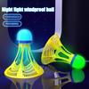 6/12Pcs Led Light-Up Badminton Balls Colorful Led Foamed Sport Badminton Shuttlecocks Children Luminous Badmintons Supplies