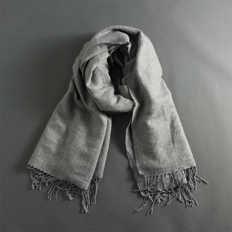 Faux Cashmere Thick Long Scarf