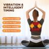 Multifunctional Red Light Massage Pad Near-infraed Light Vibration Full Body Massager Relieve Soreness Heating Waist Brace