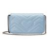 Gucci GG Marmont Super Mini Bag Pastel Blue Women Shoulder_bags 476433-DTDCP-4928