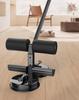 Dual Suction Cup Sit-Up Assistor with Pull Rope for Junior High Ab Workouts