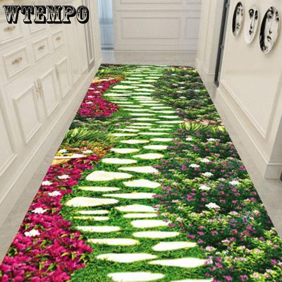 3D Carpet Living Room Carpet Bedroom Hall Entrance Hallway Mat Kitchen Non-slip Carpet