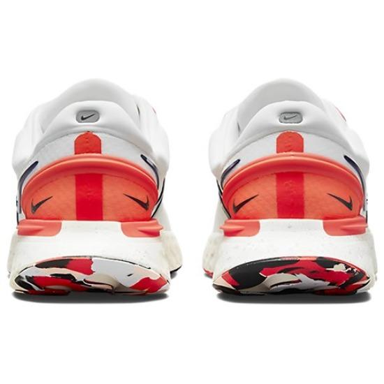 Nike React Miler 3 Low White Bright Crimson Obsidian - DD0490-103