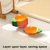 Ceramic Ginger Garlic Grater Dish Dipping Sauce Bowl 2-in-1 Mincer for Ginger Garlic Wasabi Dishwasher Safe Cute Carrot Shaped Sauce Dish for Sushi