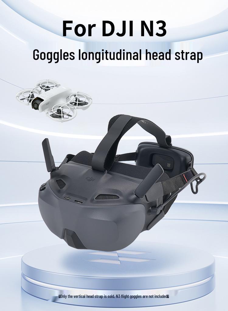 Comfortable Decompression Headband Strap for DJI N3 Goggles - Easy-to-Wear Drone Accessory