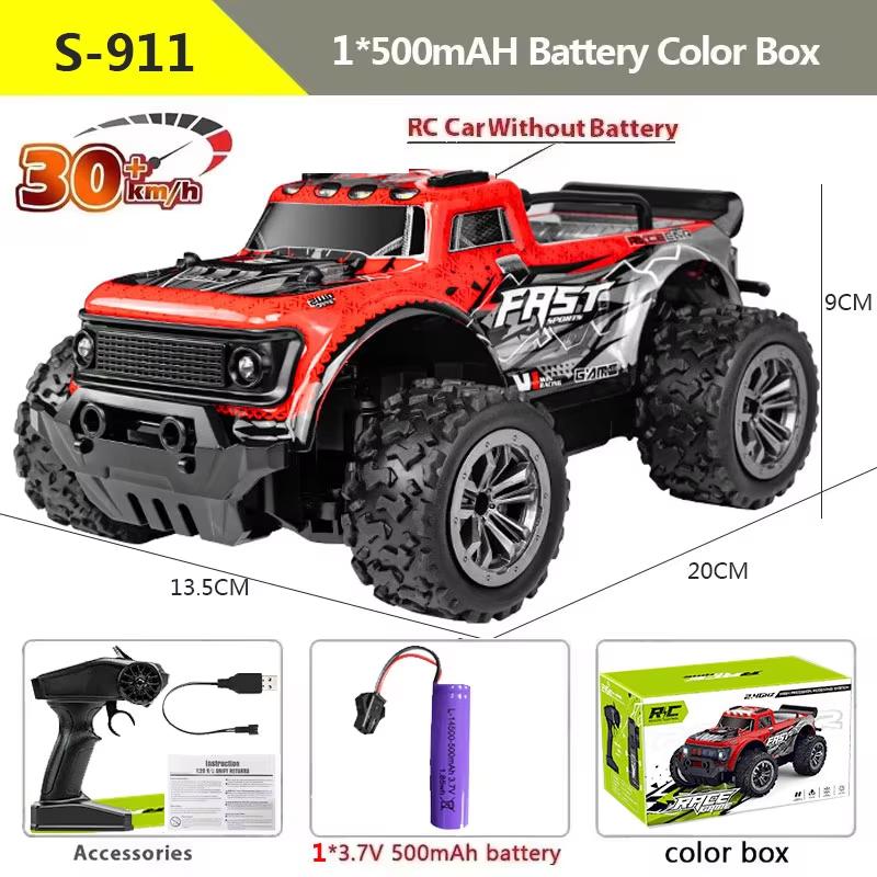 

Новый 1:20 RC Drift Car 30 км/ч высокоскоростная игрушка RC Car для взрослых и детей 2.4G Off-road Monster Truck Gift Racing 1 Battery красный