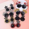 2026  Year Glasses Funny Glasses Eve Party Decoration Po Booth Prop Pc Sunglasses Christmas Supplies 1/3/4Pcs