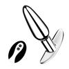10 Mode Vibration Remote Control Metal Butt Plug Female Clitoris Stimulator Male Prostate Massager Outdoor APP Control Butt Plug