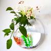 Acrylic Fish Bowl Wall Hanging Aquarium Tank Aquatic Pet Supplies Pet Products Wall Mount Fish Tank for Betta&Display Fish