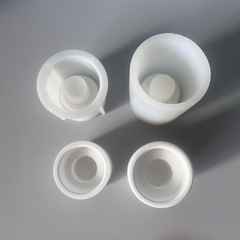 Flexible Silicone Striped Casting Molds for Epoxy Resin Concrete Plaster Reusable DIY Craft Tray with Detailing Grooves