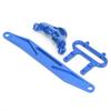 RC Battery Cover Steering Group Upper Cover Front Fixing Bracket Set for Redcat XBE XTE SC 1 10 Monster TruckBlue