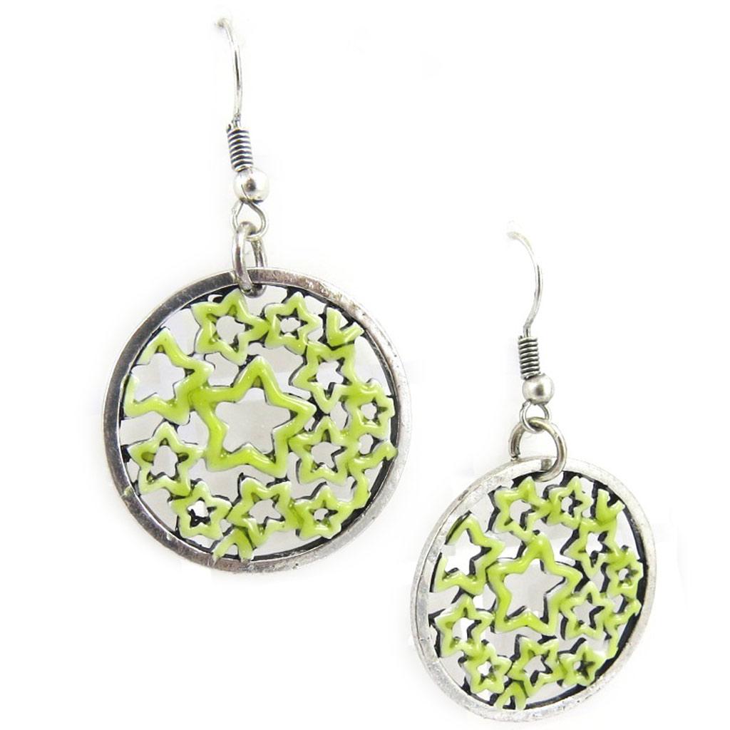 NOA [G0401] - Boucles Créateur 'Paquerettes' jaune