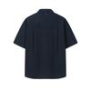 FILA Blue Simple Comfortable Casual Short Sleeve Shirt Men shirts F11M632402FDB