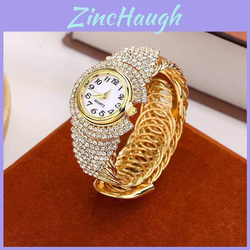 Womens Fashion Jewelry Watch With Sparkling Dial And Alloy Band For Special Occasions
