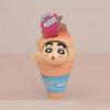 Crayon Shin-chan Snack Time Hand-painted Figure - Cake Decoration & Desk Ornament