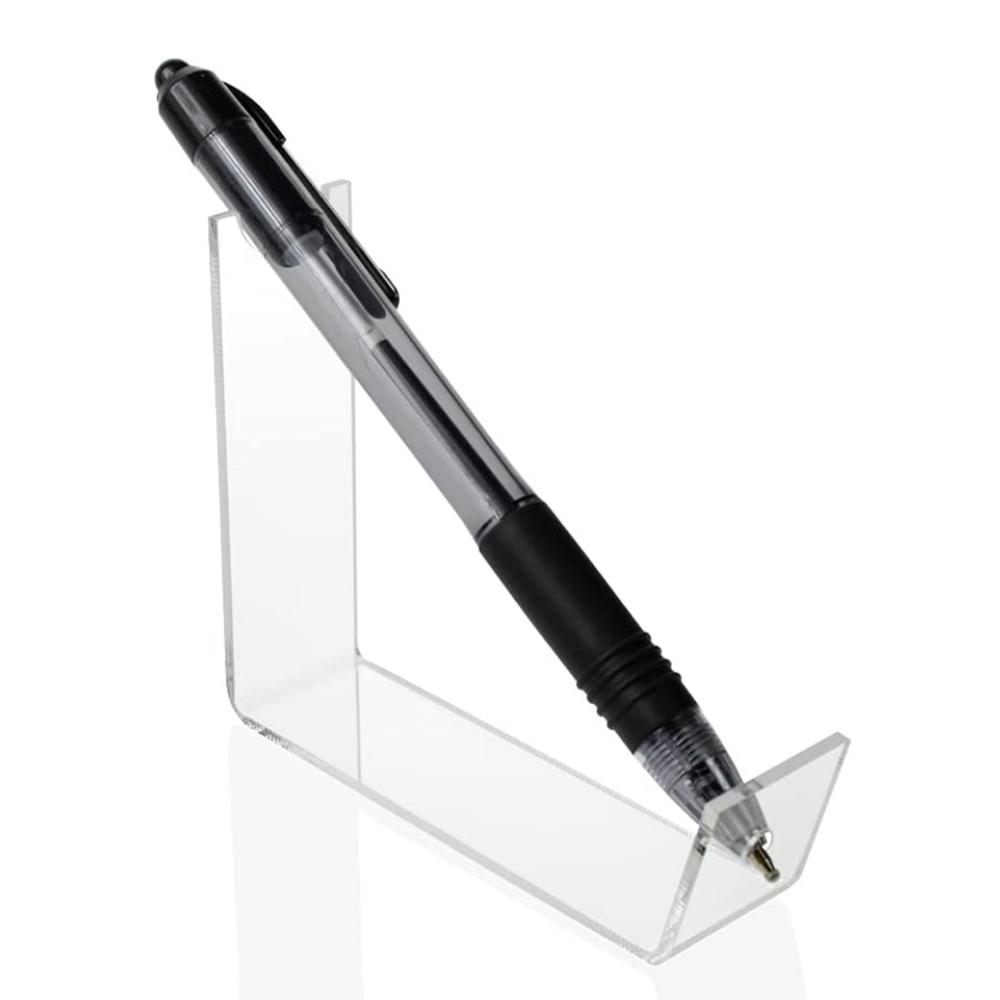 YX004 Acrylic Pen Holder Stand Pencil Display Holder Ballpoint Pen Display Rack for Store,Home,School