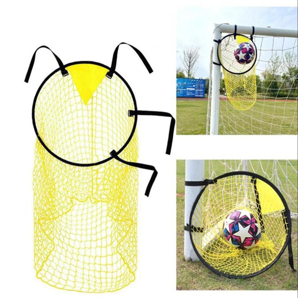 Football Target Net Foldable Football Training Net Easy To Attach and Detach Soccer Goal for Soccer Training Practice