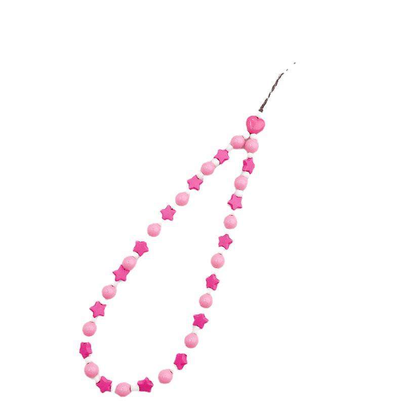 Yi Lian Star DIY Beaded Phone Chain