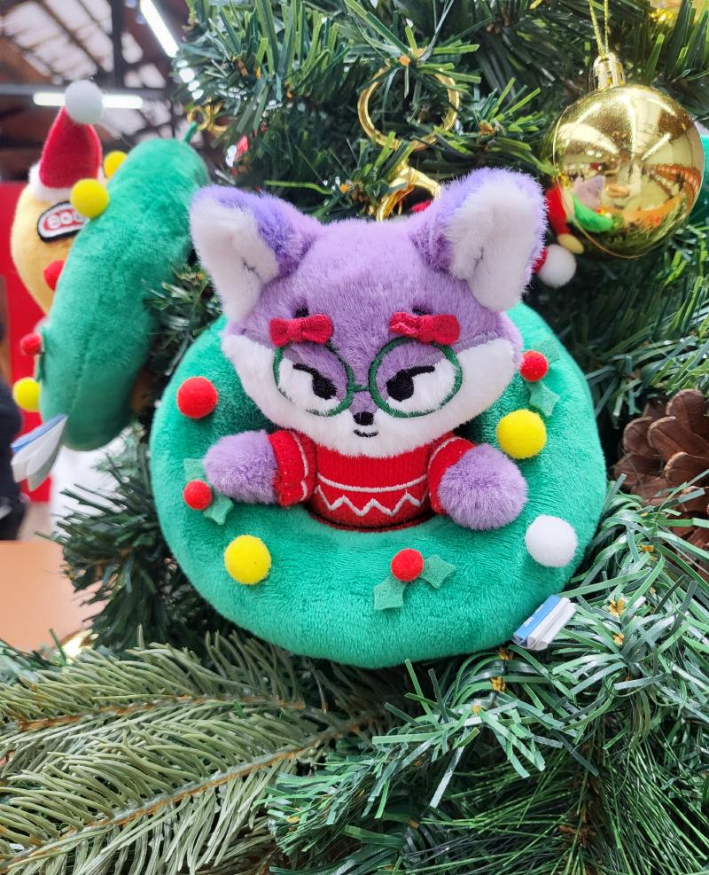 SEVENTEEN ‘HOLIDAY with MINITEEN’ Поп-ап Официальный Мерч 01) Ornament Keyring [FOXDUNGEE]