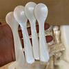 Kitchen Tool 9-13CM Natural Shell Ice Spoon Cream Coffee Caviar Spoon Mother of Pearl Seashells Stirring Spoons Teaspoon Crafts4