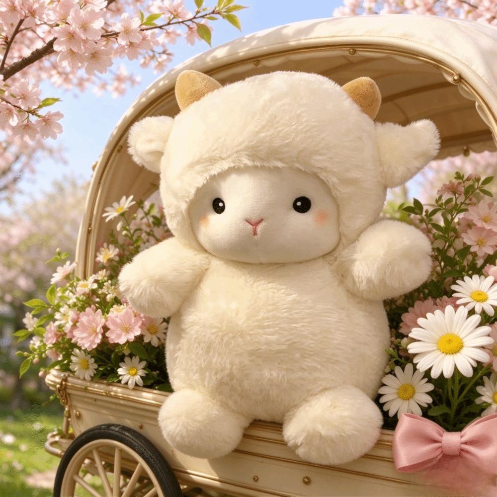 Super Cute Sheep Plush Toy Stuffed Sheep Plush Dolls Stuffed Animal Doll  Kids Gifts
