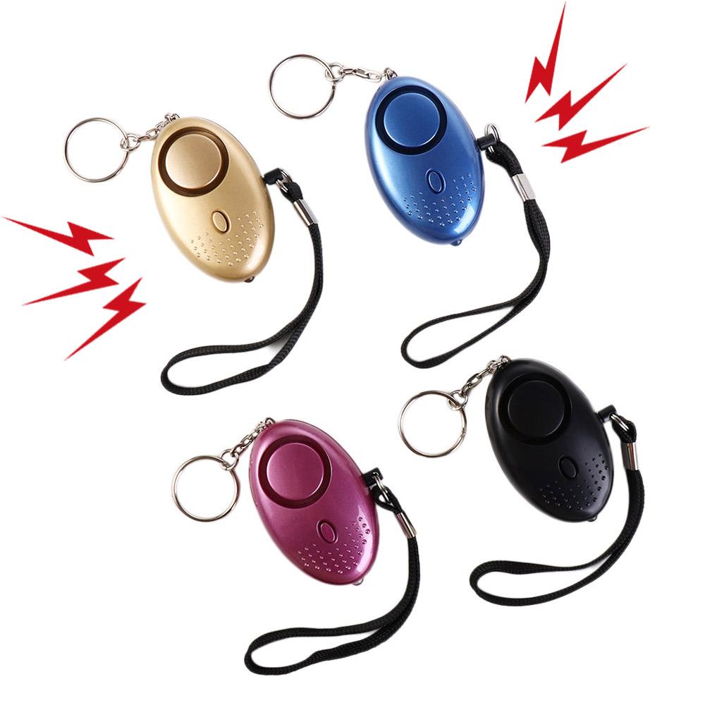 Safety Protection Personal with LED Light Self Defense Keychain Security Alarm Scream Alert