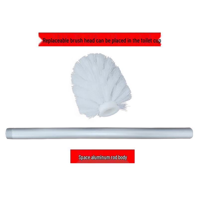 Xihe Wall-Mounted Toilet Brush with Replaceable Head