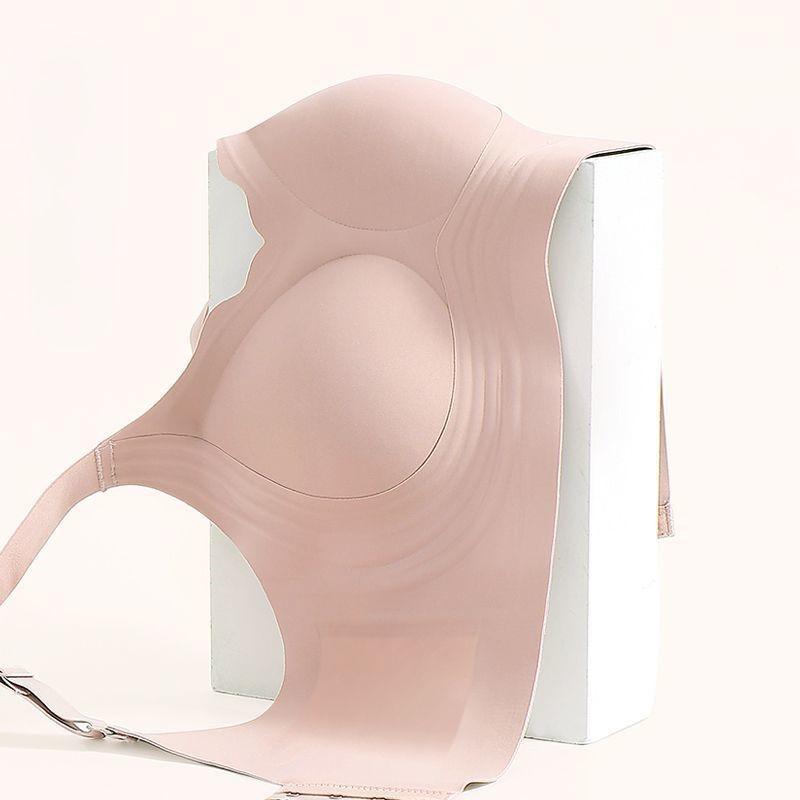 Large Size Seamless Liquid Foundation Underwear Is Opaque, Large Breasts Appear Small, Gather the Upper Support To Prevent Sagging