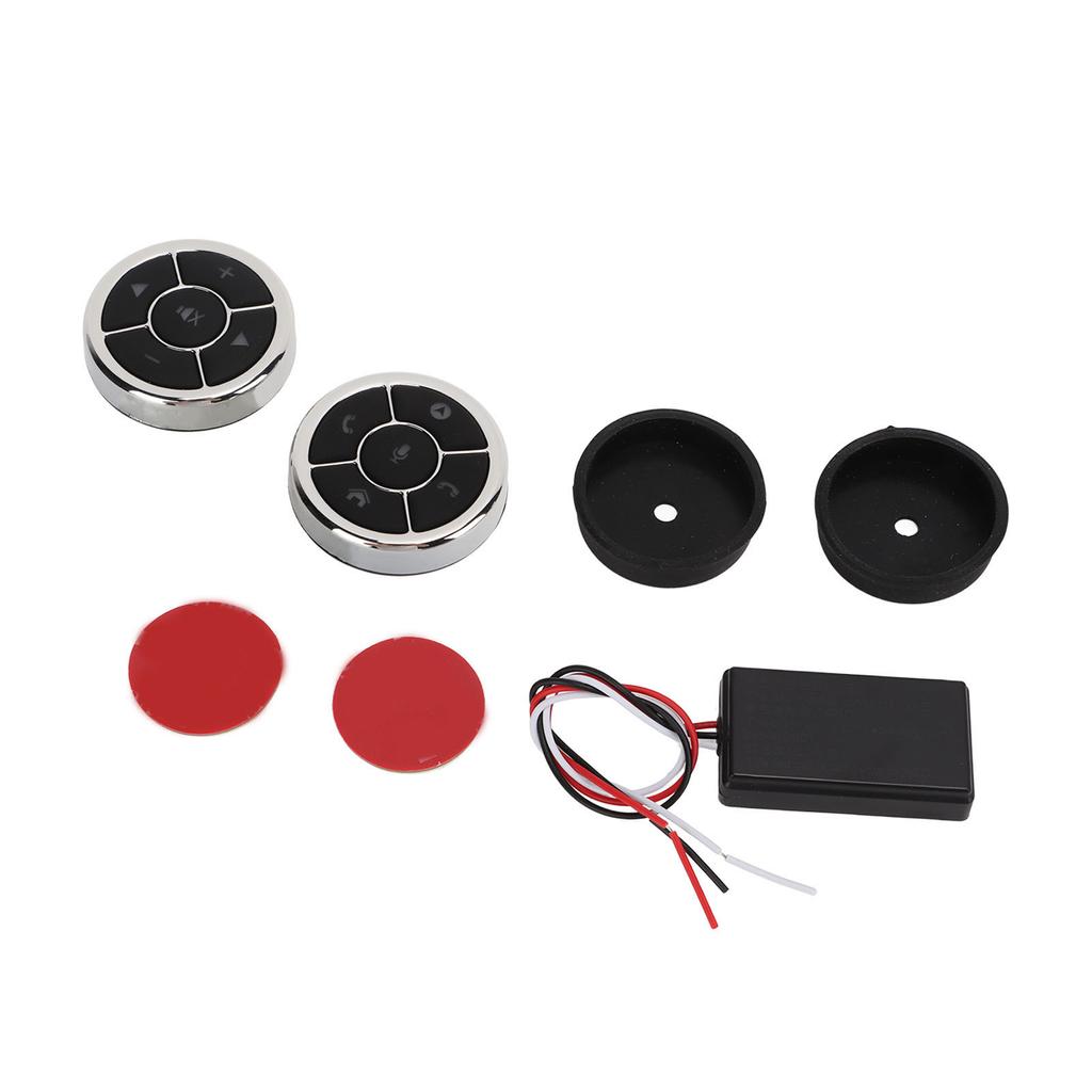 10 Keys Car Steering Wheel Control Button Volume Adjustment Handsfree Call Wireless Universal Multimedia Controller