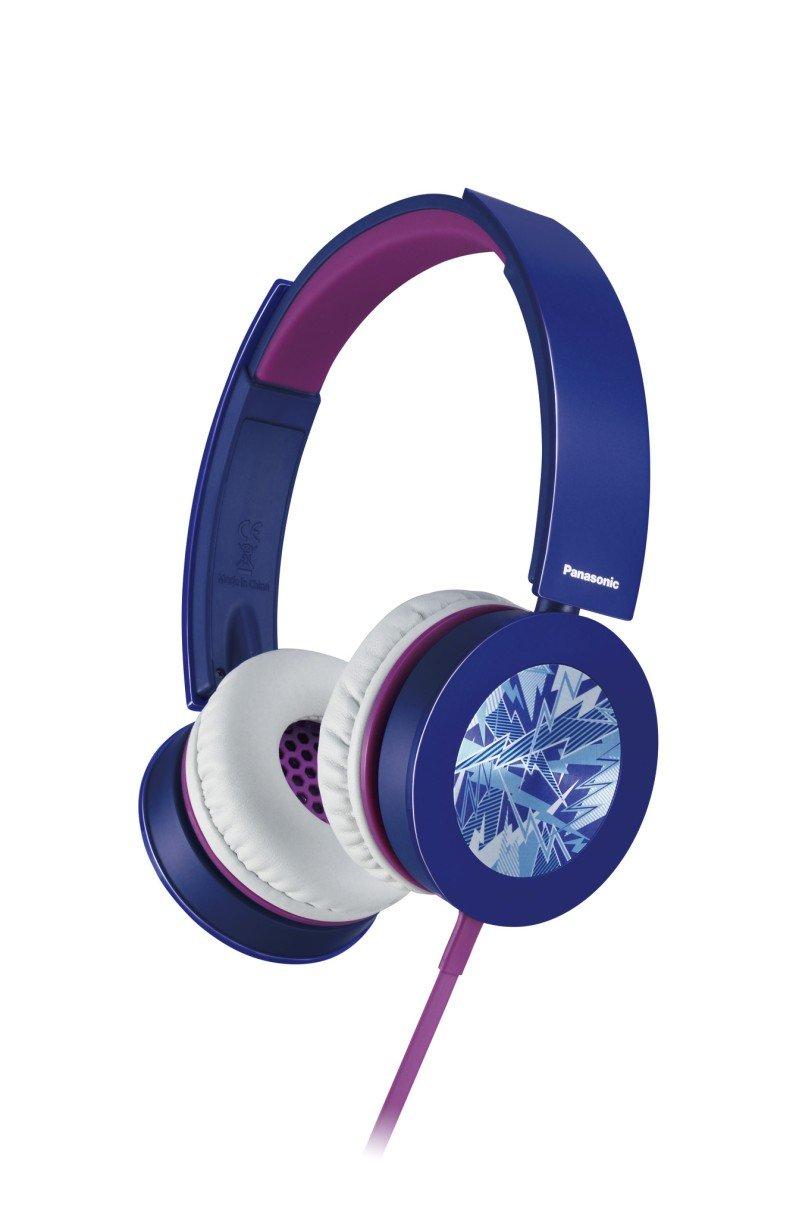 

Panasonic closed headphones DTS compatible blue RP-HXS400-A синій